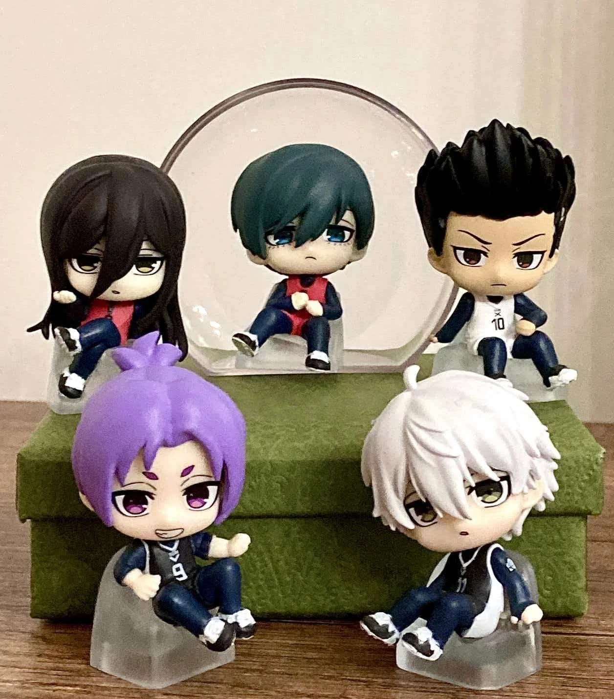 New In Stock Anime Blue Prison Sitting Posture Design Blind Box Figurine Toy Desktop Ornament For Fans' Holiday Surprise Gift
New In Stock Anime Blue Prison Sitting Posture Design Blind Box Figurine Toy Desktop Ornament For Fans' Holiday Surprise Gift