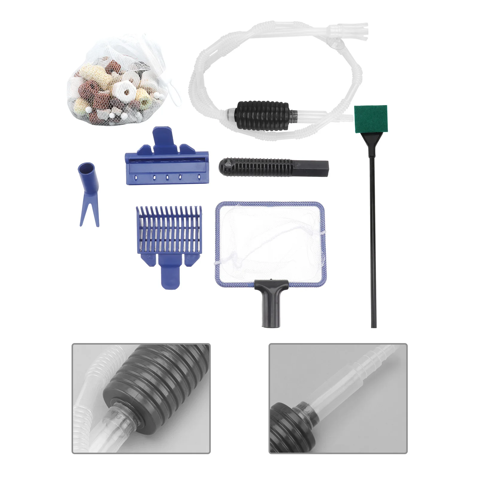 1Set Fish Tank Water Changer Gravel Cleaner Large Suction Pump Aquarium Tool Dirt Debris Siphon Cleaner for Medium Fish Tank
1Set Fish Tank Water Changer Gravel Cleaner Large Suction Pump Aquarium Tool Dirt Debris Siphon Cleaner for Medium Fish Tank