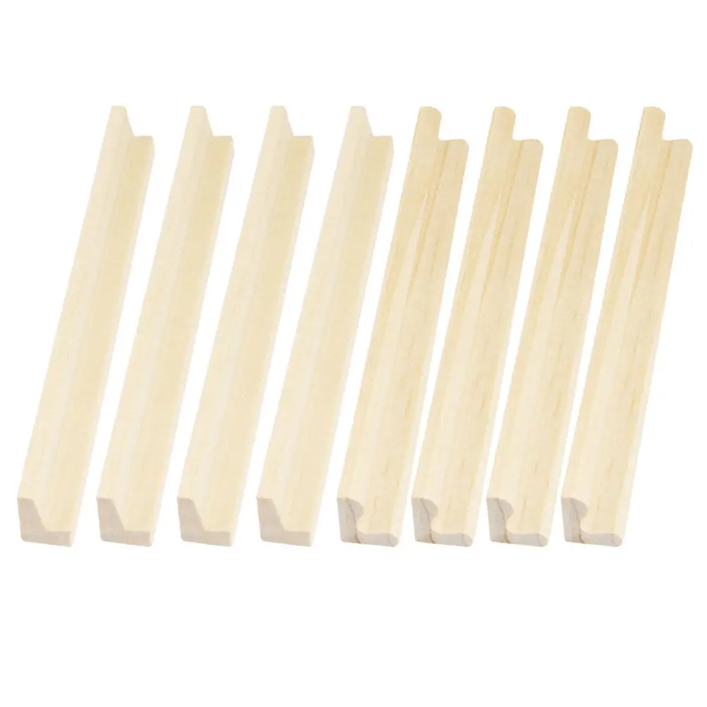 8Pcs Wooden Domino Trays Set Natural Dense Wood Domino Racks with Oblique Angle Design for Easy Viewing Organizing Tiles Family
8Pcs Wooden Domino Trays Set Natural Dense Wood Domino Racks with Oblique Angle Design for Easy Viewing Organizing Tiles Family