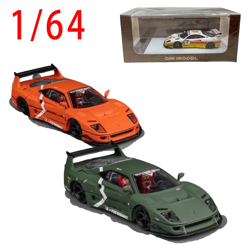 DM Diecast 1/64 Scale Ferrari F40 LBWK Sports Car Model Alloy Ferrari F40 GT Toy Car Model Collection Ornament Toy for Boy
DM Diecast 1/64 Scale Ferrari F40 LBWK Sports Car Model Alloy Ferrari F40 GT Toy Car Model Collection Ornament Toy for Boy