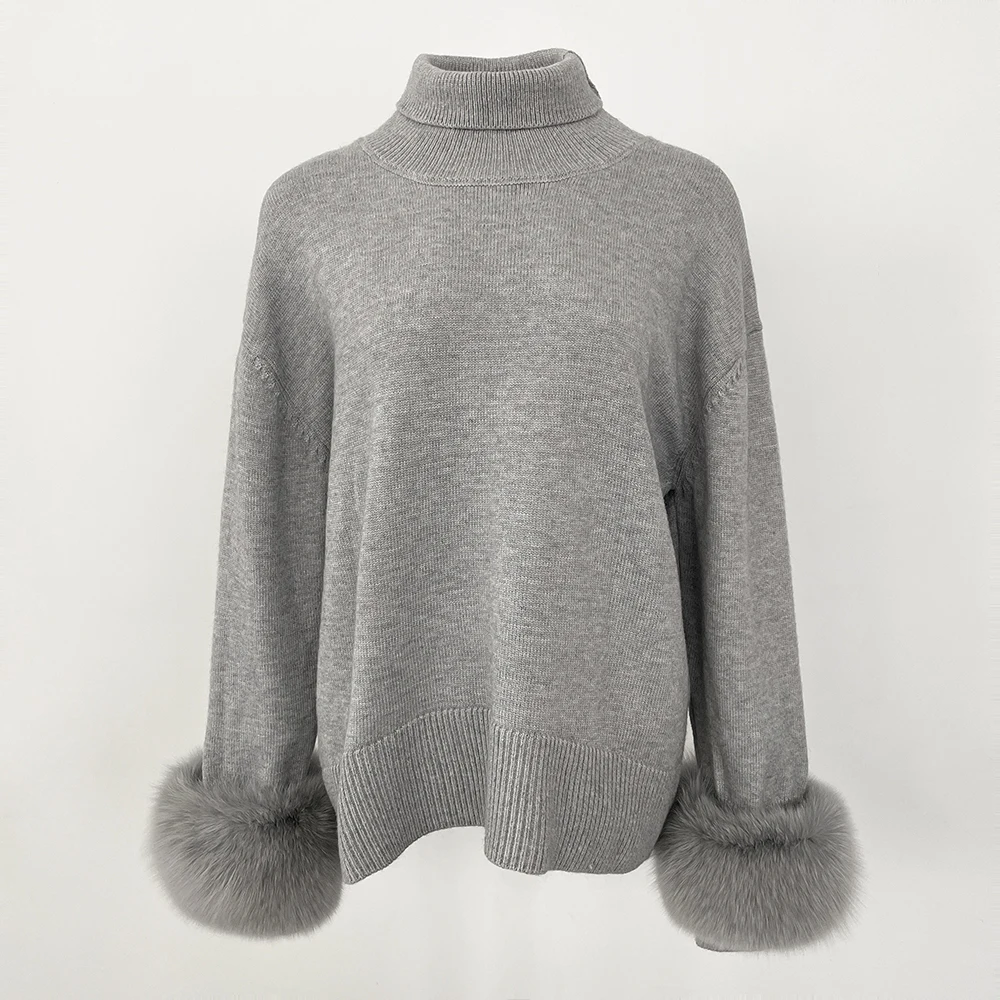 Cardigan for Women Real Fur Long Sleeve Women's Tops Pull Femmes Top Female Outerwear New Products Women Knit Fur Coat Ladies
Cardigan for Women Real Fur Long Sleeve Women's Tops Pull Femmes Top Female Outerwear New Products Women Knit Fur Coat Ladies