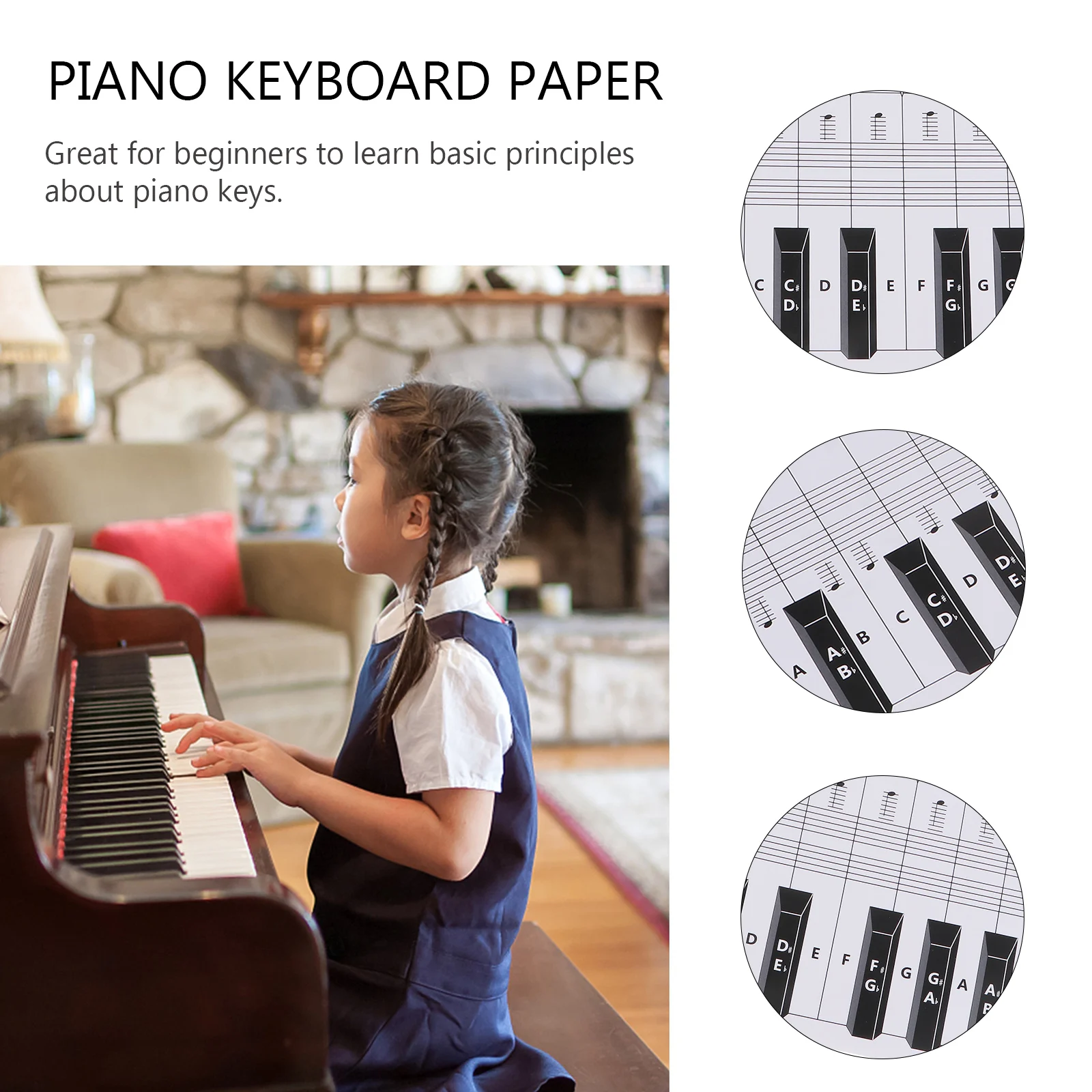 88 Key Keyboard Paper Waterproof Anti Ink Clear Printing Teaching Aid Kids Practice 88 Key Simulation Paper Musical Instruments
88 Key Keyboard Paper Waterproof Anti Ink Clear Printing Teaching Aid Kids Practice 88 Key Simulation Paper Musical Instruments