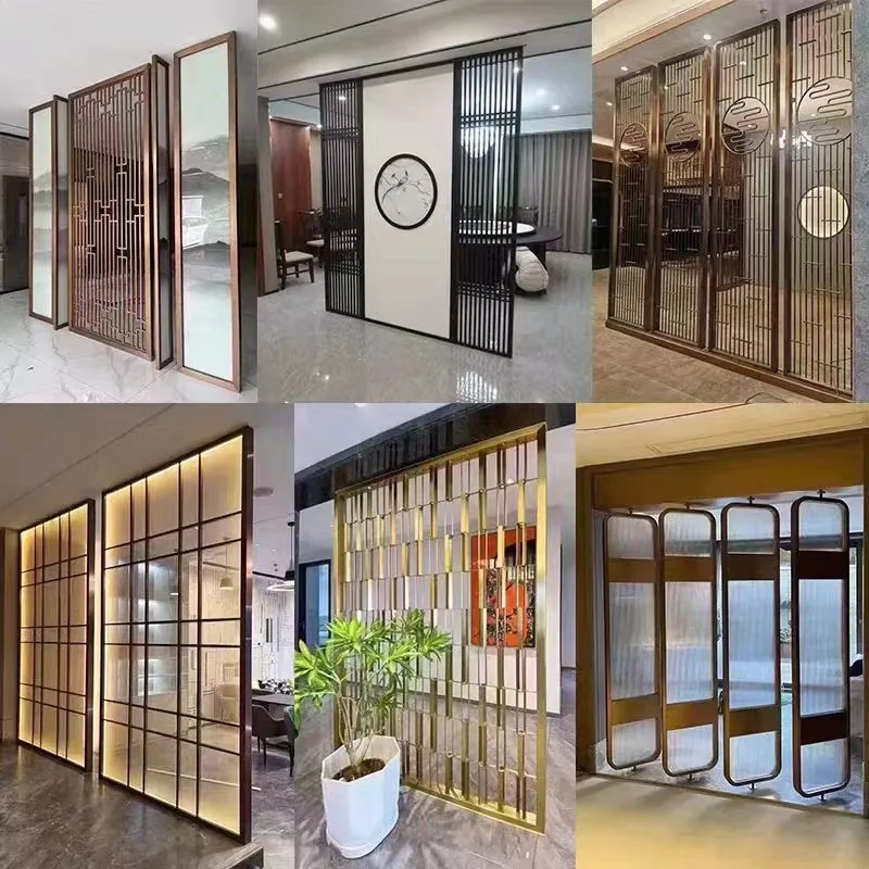 Customized Stainless Steel Screen Living Room Entrance Hallway Hotel Grille Hollow New Style Light Luxury Flower Gri
Customized Stainless Steel Screen Living Room Entrance Hallway Hotel Grille Hollow New Style Light Luxury Flower Gri