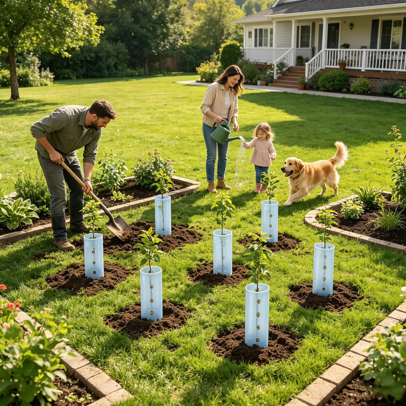 Tree Guards Trunk Protector Reusable Heavy Duty Plant Covers Plant Covers Tree Wraps to Protect Bark for Outdoor Garden Yard
Tree Guards Trunk Protector Reusable Heavy Duty Plant Covers Plant Covers Tree Wraps to Protect Bark for Outdoor Garden Yard