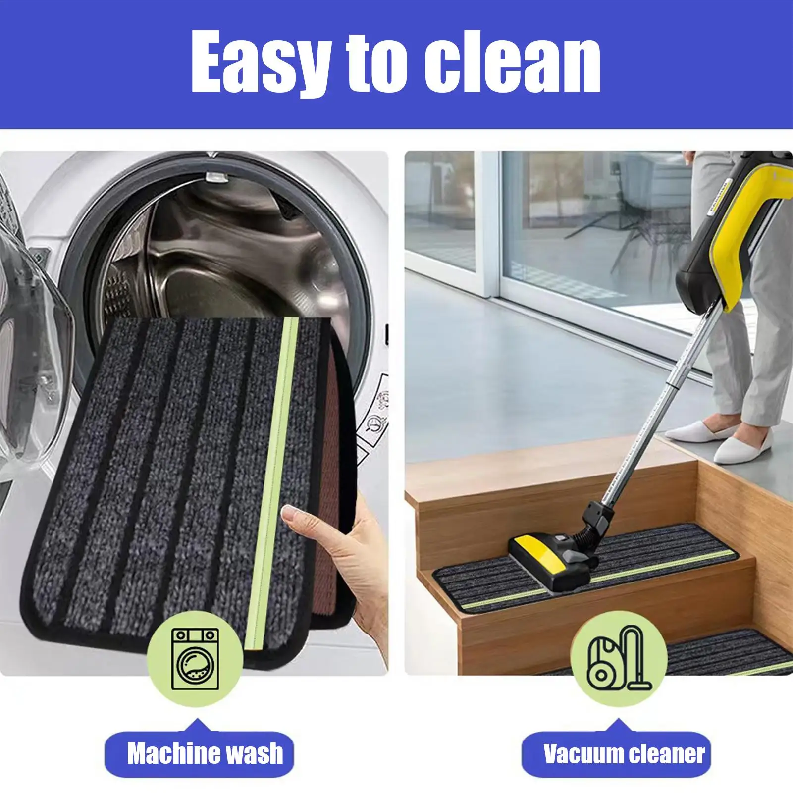 Нескользящий коврик для ступеньки лестницы, коврик для ступеней на колесах, пылезащитный самоклеящийся коврик для грузовика, кемпинга, автомобиля, лодки 19x49 см 
Нескользящий коврик для ступеньки лестницы, коврик для ступеней на колесах, пылезащитный самоклеящийся коврик для грузовика, кемпинга, автомобиля, лодки 19x49 см