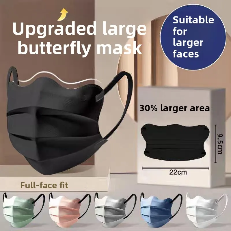 Disposable Travel Dustproof Anti-spatter Mask Large Size Women High Aesthetic Value White Black Special for Big Faces
Disposable Travel Dustproof Anti-spatter Mask Large Size Women High Aesthetic Value White Black Special for Big Faces
