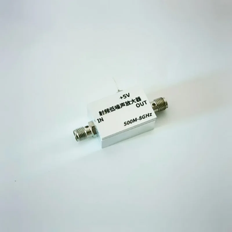 500M-8GHz RF low noise amplifier 20dB small signal receiving amplifier high flatness gain
500M-8GHz RF low noise amplifier 20dB small signal receiving amplifier high flatness gain