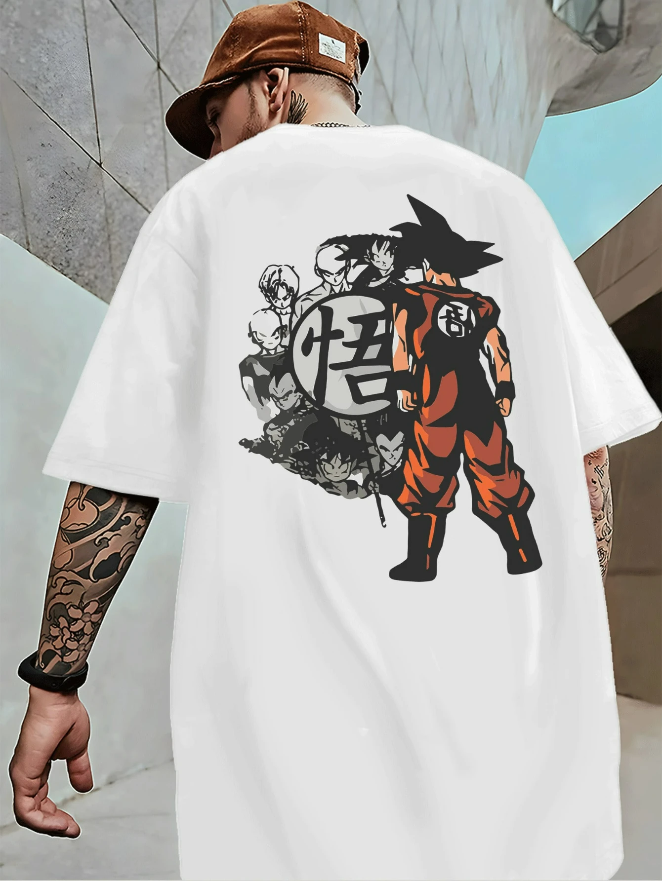 Мужская футболка с рисунком Dragon Z, официально вдохновленная аниме, манга, дизайн Гоку, черная, с белым, черным, повседневная одежда
Мужская футболка с рисунком Dragon Z, официально вдохновленная аниме, манга, дизайн Гоку, черная, с белым, черным, повседневная одежда