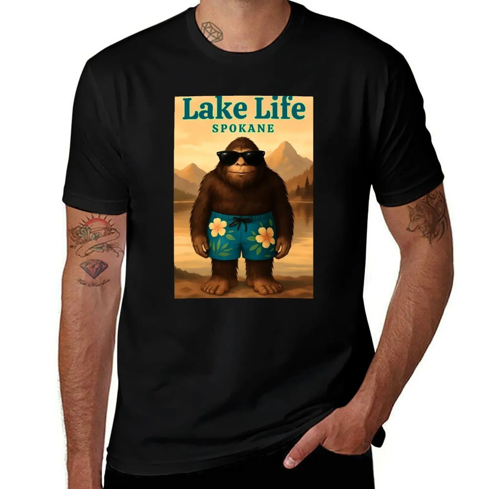 Lake Life: Spokane T-Shirt man clothes anime figures graphic shirts plus size tops mens t shirt
Lake Life: Spokane T-Shirt man clothes anime figures graphic shirts plus size tops mens t shirt