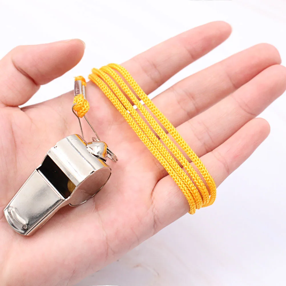 5 Pcs Whistle Neck Hanging Metal Loud Stainless Steel Assistance-seeking Emergency
5 Pcs Whistle Neck Hanging Metal Loud Stainless Steel Assistance-seeking Emergency