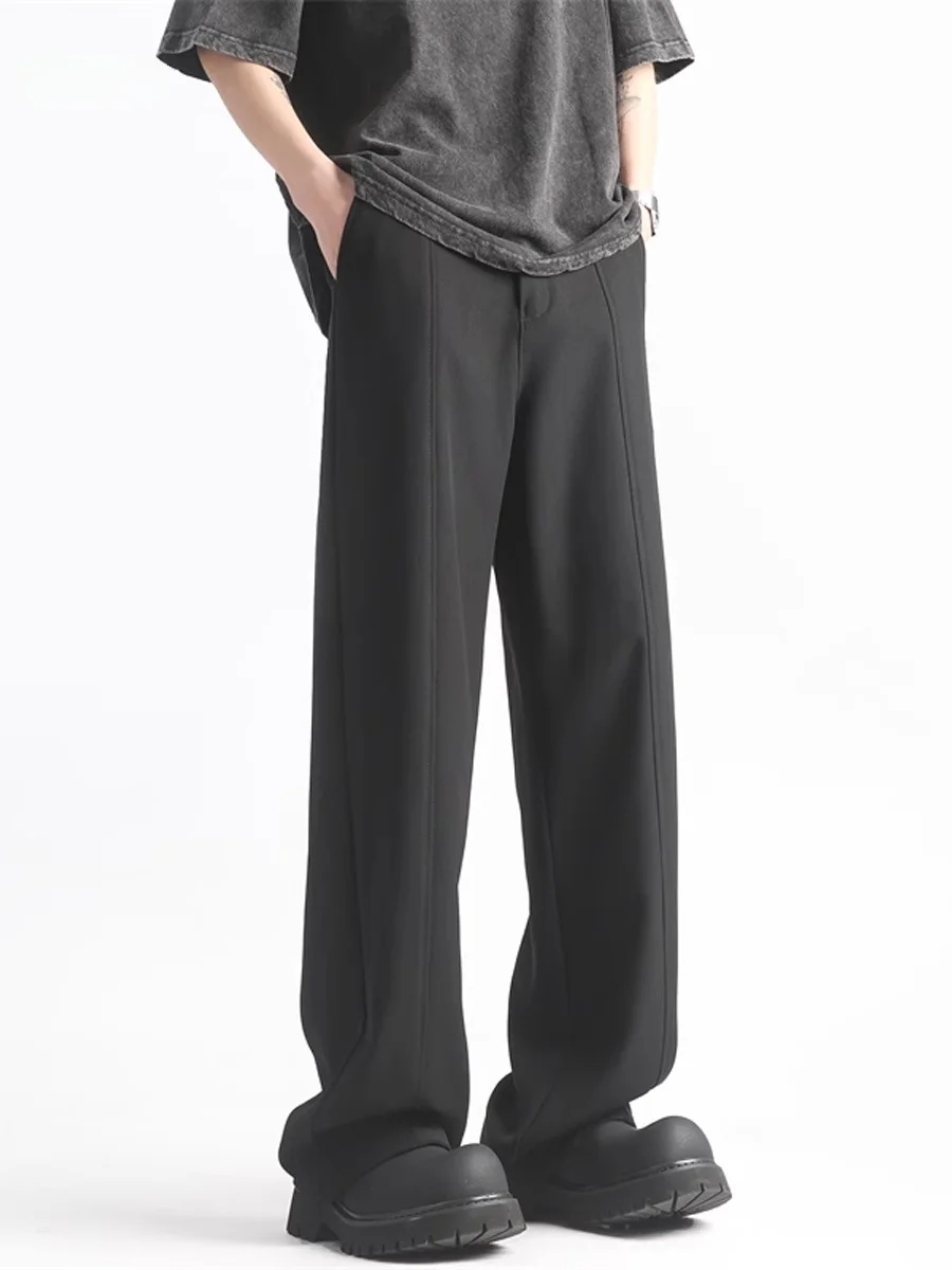 Cleanfit American Sle Ice Silk Men's Summer Thin Loose Drape Qui Dry Wide Leg Long Pants Straight Cut Casual Trousers
Cleanfit American Sle Ice Silk Men's Summer Thin Loose Drape Qui Dry Wide Leg Long Pants Straight Cut Casual Trousers