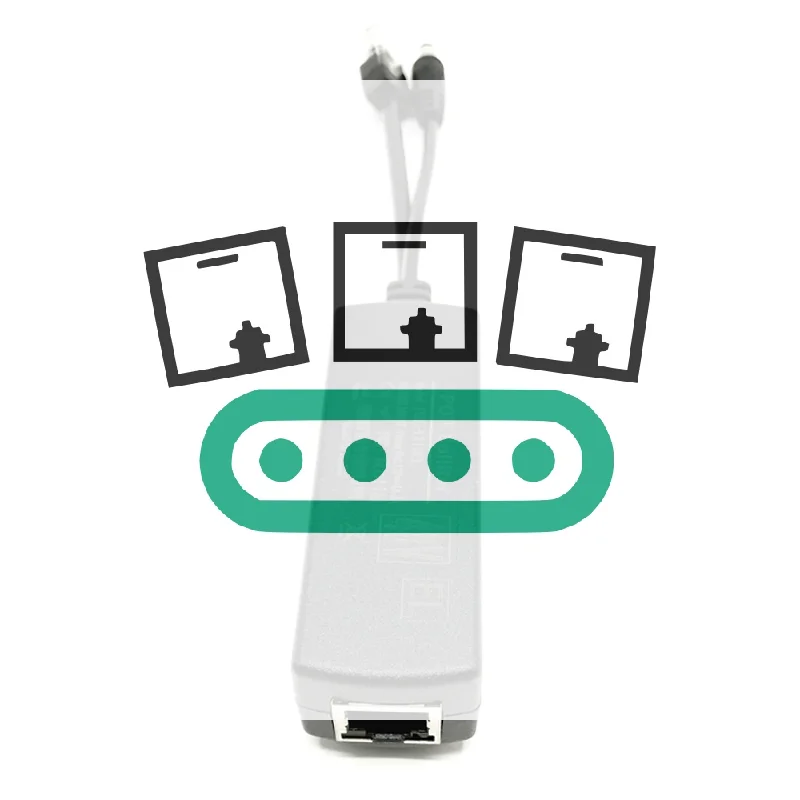 48V To 12V POE Connectors Adapter Cable Splitter Injector Power Supply Module for Security Camera CCTV Surveillance
48V To 12V POE Connectors Adapter Cable Splitter Injector Power Supply Module for Security Camera CCTV Surveillance