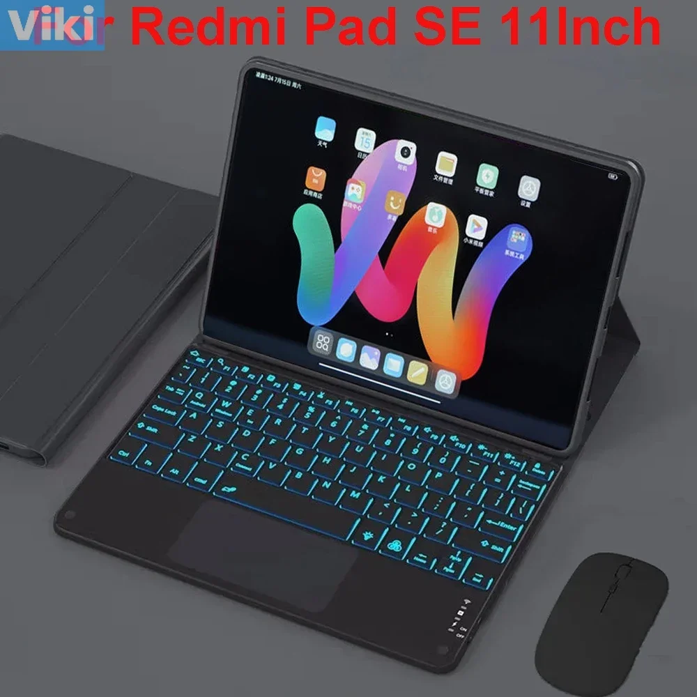 Keyboard Case for Xiaomi Redmi Pad SE 11Inch Tablet Cover for Redmi Pad SE 11Inch Keyboard Case
Keyboard Case for Xiaomi Redmi Pad SE 11Inch Tablet Cover for Redmi Pad SE 11Inch Keyboard Case