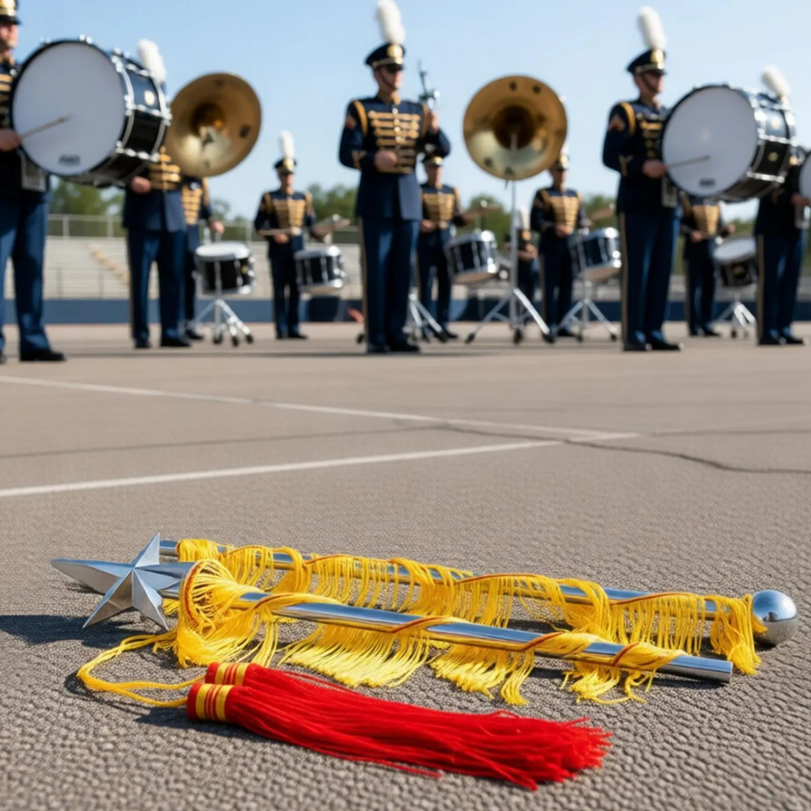 Stainless Steel Leadership Baton Decorative Tassels Ceremonial Marching Rod Procession Equipment Professional Grade
Stainless Steel Leadership Baton Decorative Tassels Ceremonial Marching Rod Procession Equipment Professional Grade