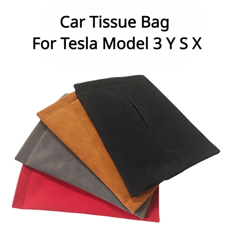 Car Tissue Bag for Tesla Model 3 Y S X Storage Screen Napkin Paper Holder Bag Suede Car Interior Accessories 2023 for All Car
Car Tissue Bag for Tesla Model 3 Y S X Storage Screen Napkin Paper Holder Bag Suede Car Interior Accessories 2023 for All Car