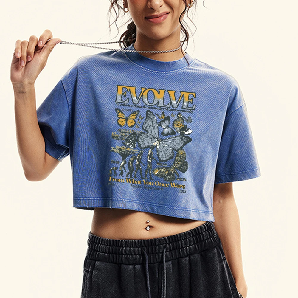 The Process Of Human Evolution Print Woman Washed T-Shirts Cotton Casual Tee Shirt Street Hip Hop Short Sleeve Slim T Shirt
The Process Of Human Evolution Print Woman Washed T-Shirts Cotton Casual Tee Shirt Street Hip Hop Short Sleeve Slim T Shirt