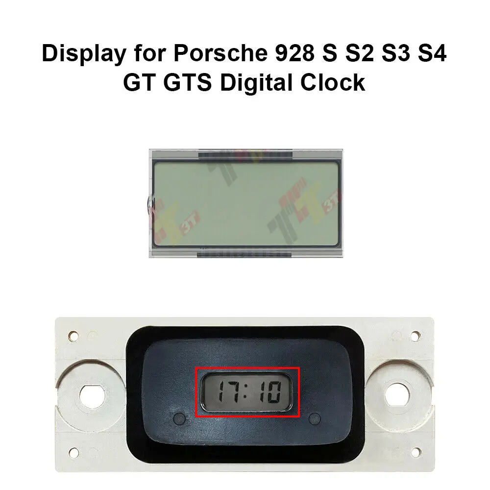 Digital Clock Display for Porsche 928 S S2 S3 S4 GT GTS Instrument Cluster
Digital Clock Display for Porsche 928 S S2 S3 S4 GT GTS Instrument Cluster