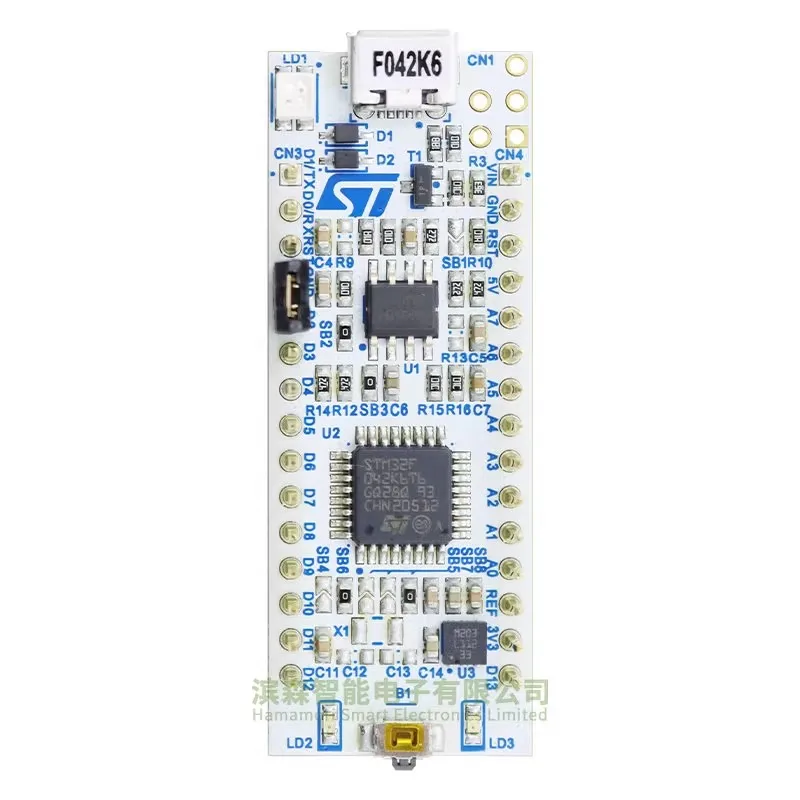 Оригинальная плата разработки NUCLEO-F042K6 STM32 Nucleo-32 STM32F042K6T6, оригинальный продукт
Оригинальная плата разработки NUCLEO-F042K6 STM32 Nucleo-32 STM32F042K6T6, оригинальный продукт