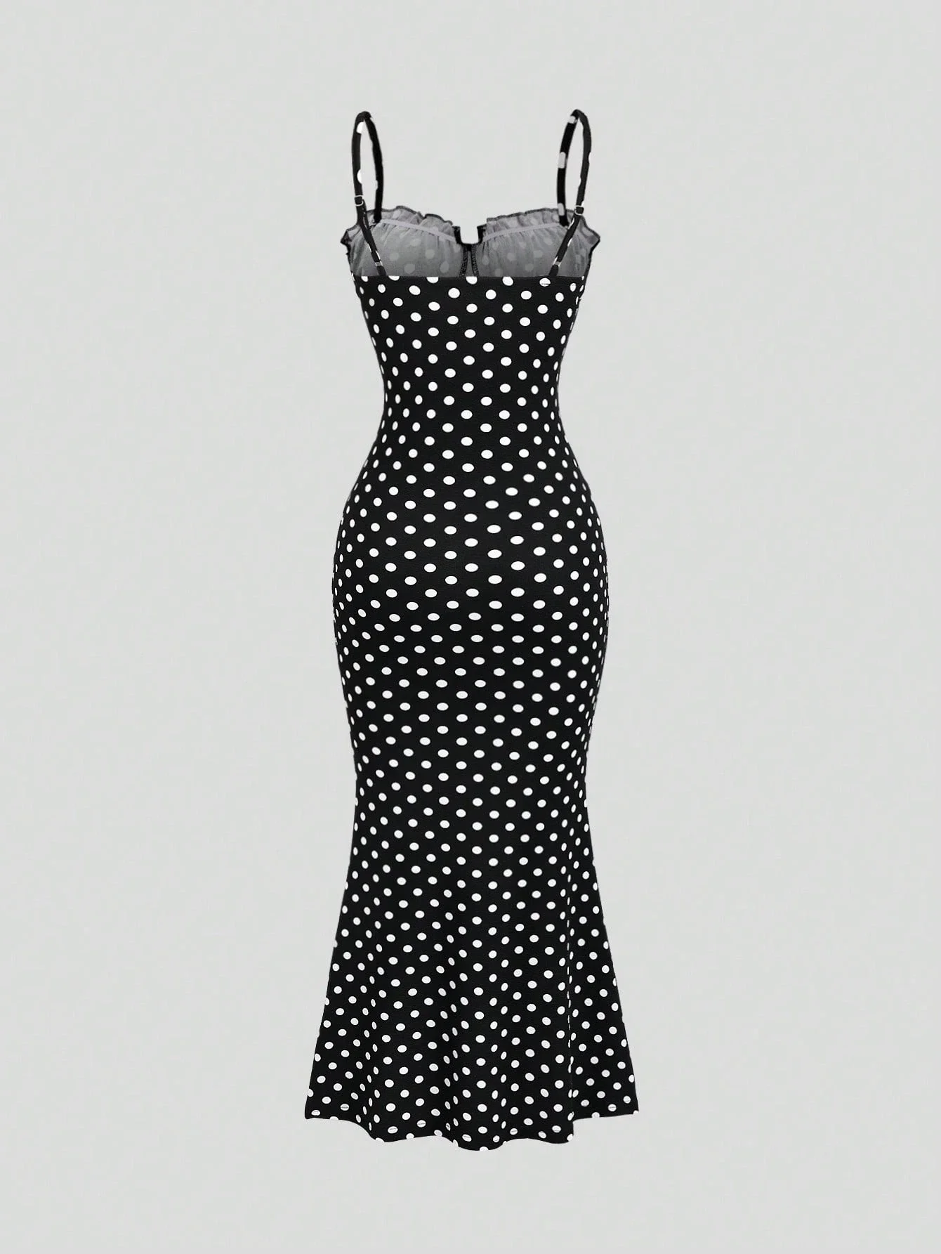 Black White Polka Dot Spaghetti Strap Backless Sleeveless Dress For Women Spring Summer Casual
Black White Polka Dot Spaghetti Strap Backless Sleeveless Dress For Women Spring Summer Casual