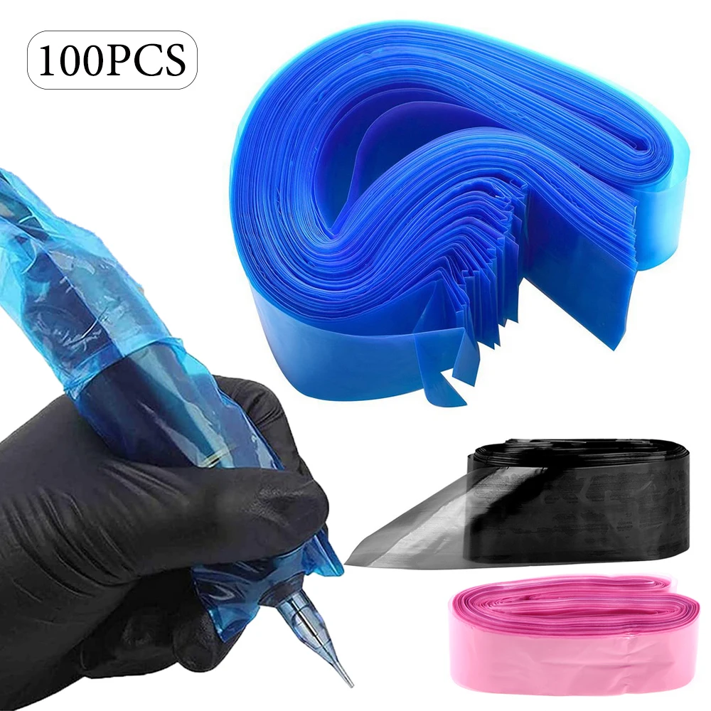 100Pcs Disposable Black/Pink Tattoo Clip Cord Sleeves Covers Bags Supply for Tattoo Machine Tattoo Accessory Medicals Plastic
100Pcs Disposable Black/Pink Tattoo Clip Cord Sleeves Covers Bags Supply for Tattoo Machine Tattoo Accessory Medicals Plastic