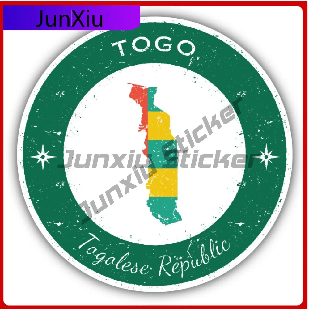 Наклейка на бампер автомобиля с флагом Того в стиле гранж, в стиле аниме, для украшения окна автомобиля, аксессуар для автостайлинга, УФ-защита
Наклейка на бампер автомобиля с флагом Того в стиле гранж, в стиле аниме, для украшения окна автомобиля, аксессуар для автостайлинга, УФ-защита