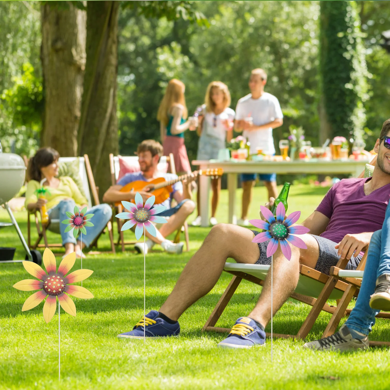 4Pcs Metal Flower Garden Stake Decorative Insert Stake for Outdoor Gardening Decor Lawn Yard Ornament Landscape Decoration
4Pcs Metal Flower Garden Stake Decorative Insert Stake for Outdoor Gardening Decor Lawn Yard Ornament Landscape Decoration