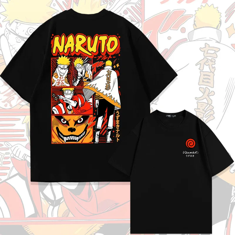 2026 New Japanese anime Naruto pure cotton short-sleeved boys' T-shirt, featuring Kakashi, trendy summer clothing for children
2026 New Japanese anime Naruto pure cotton short-sleeved boys' T-shirt, featuring Kakashi, trendy summer clothing for children
