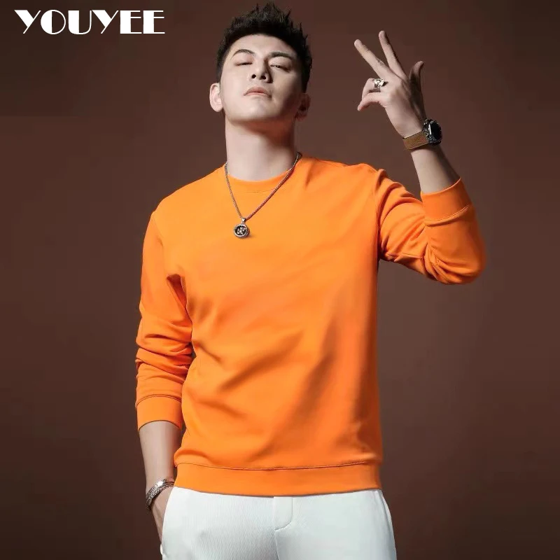 Men's Solid Pullover Multi Color Long Sleeve T-shirt Hoodies Simple Unisex Tops Autumn Winter New O-neck Sweater Man Clothing
Men's Solid Pullover Multi Color Long Sleeve T-shirt Hoodies Simple Unisex Tops Autumn Winter New O-neck Sweater Man Clothing
