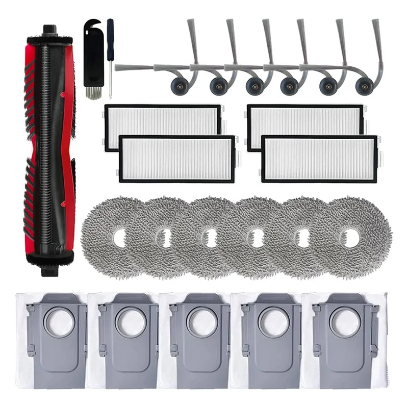 M04K Accessories Kit Compatible For Roborock Saros Z70 Replacement Kit For Roborock Saros Z70 Vacuum Cleaner Parts
M04K Accessories Kit Compatible For Roborock Saros Z70 Replacement Kit For Roborock Saros Z70 Vacuum Cleaner Parts
