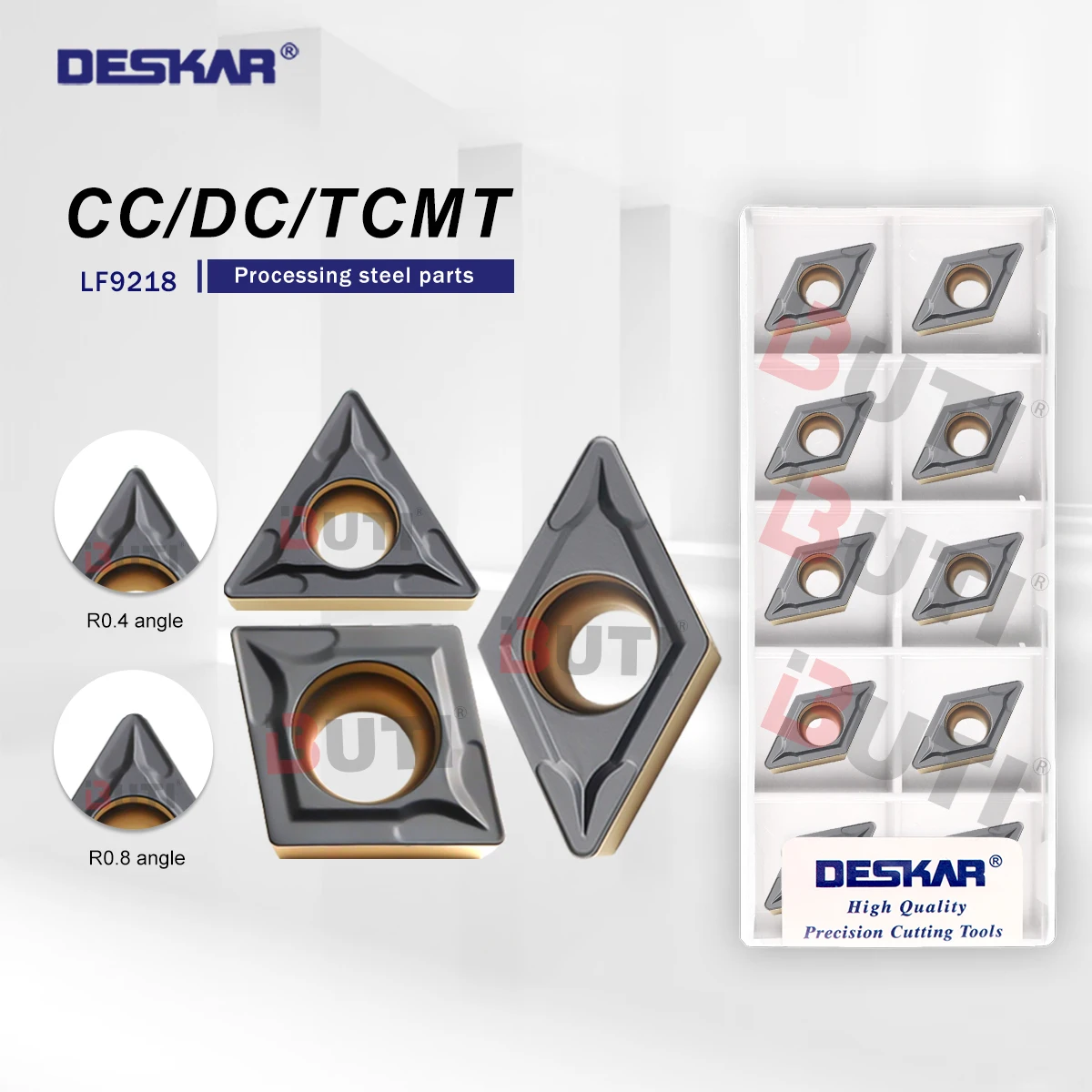 DESCAR 100% original CCMT06 CCMT09 DCMT11 TCMT11 LF9218 Stainless Steels CNC Lathes Inner Circular Turnings Tool Wear-resistants
DESCAR 100% original CCMT06 CCMT09 DCMT11 TCMT11 LF9218 Stainless Steels CNC Lathes Inner Circular Turnings Tool Wear-resistants