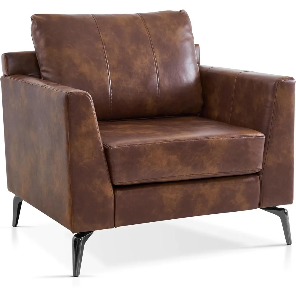 Стул с современным акцентом, кресло для отдыха с обивкой из искусственной кожи, одноместный диван-кресла для гостиной, офиса 4629 (1, коричневый)
Стул с современным акцентом, кресло для отдыха с обивкой из искусственной кожи, одноместный диван-кресла для гостиной, офиса 4629 (1, коричневый)