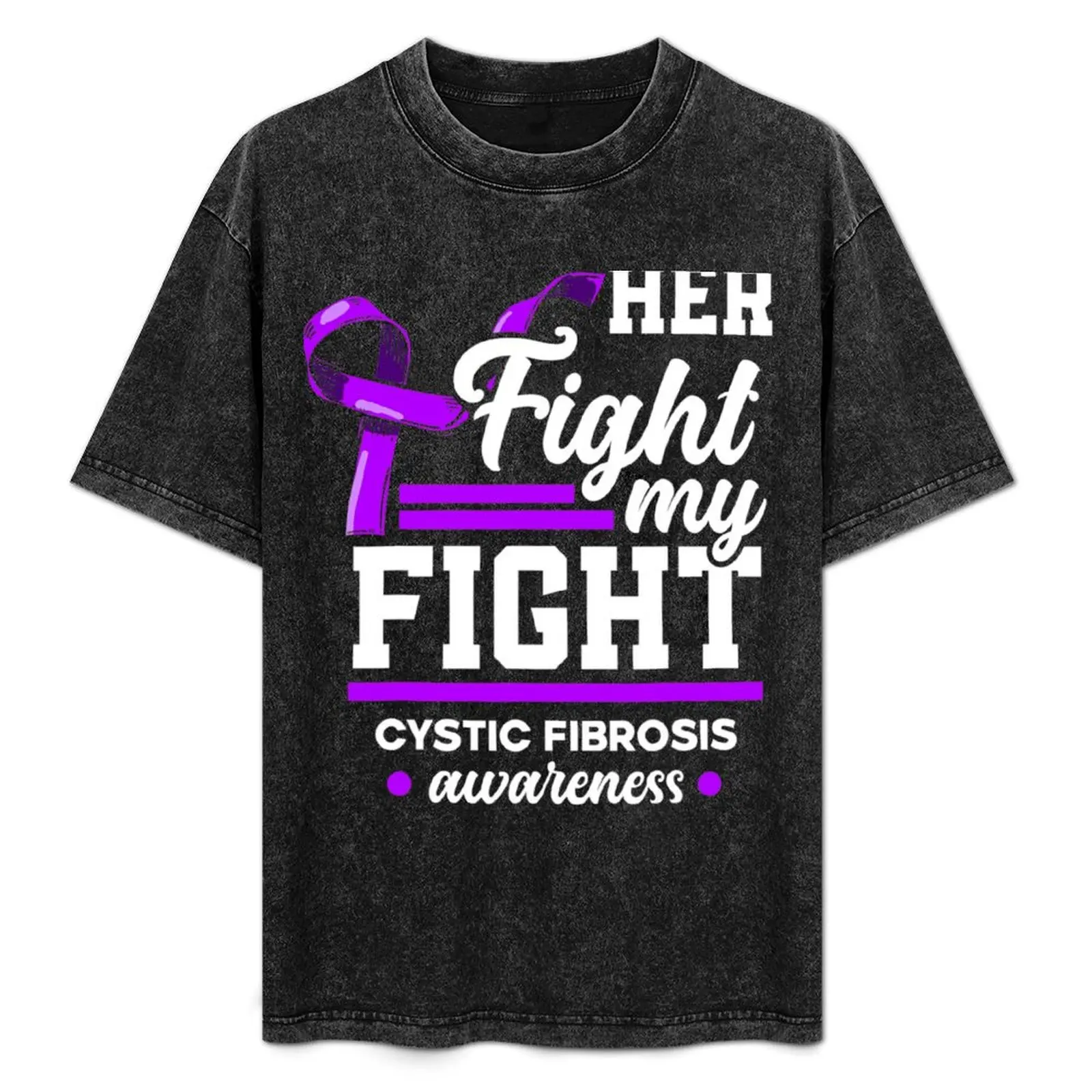 Her Fight Is My Fight Warrior Cystic Fibrosis Awareness T-Shirt Basic All Season Solid T-Shirt
Her Fight Is My Fight Warrior Cystic Fibrosis Awareness T-Shirt Basic All Season Solid T-Shirt