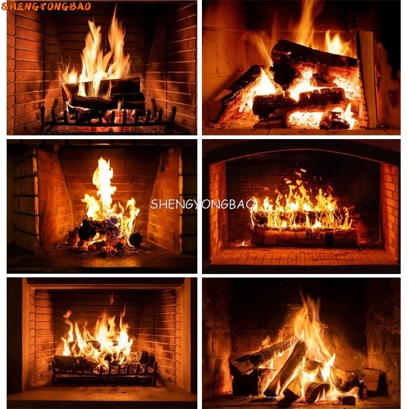 Fireplace Photography Background Winter Wood burning Flame Christmas Day Decoration Baby Portrait Photo Studio Props HX-01
Fireplace Photography Background Winter Wood burning Flame Christmas Day Decoration Baby Portrait Photo Studio Props HX-01