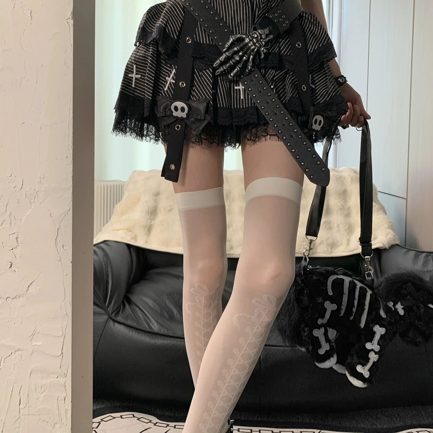 JK Girls Goth Lolita повязки с принтом готические чулки для женщин белые сексуальные чулки выше колена чулки до бедра длинные носки
JK Girls Goth Lolita повязки с принтом готические чулки для женщин белые сексуальные чулки выше колена чулки до бедра длинные носки