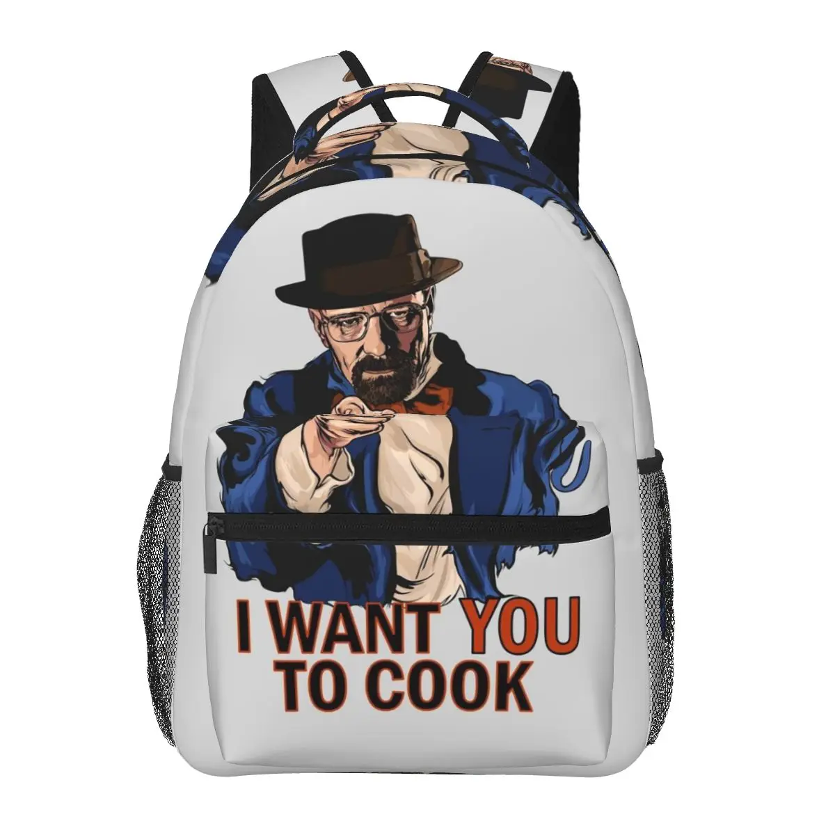 Heisenberg I Am The Danger Breaking Bad Walter White Student Backpack School Bag Hiking Travel Daypack Bookbag Shoulder Bags
Heisenberg I Am The Danger Breaking Bad Walter White Student Backpack School Bag Hiking Travel Daypack Bookbag Shoulder Bags