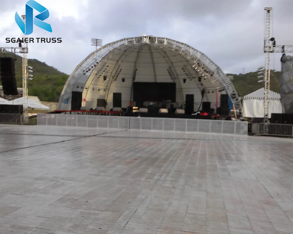 TUV Approved High Quality Unique Design Dome Arch Roof Truss System With Cover
TUV Approved High Quality Unique Design Dome Arch Roof Truss System With Cover