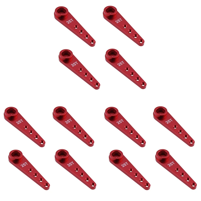 Eco-Friendly-12PCS 37Mm 25T Metal Extension Steering Servo Arm Horn For RC Car Crawler Parts,Red
Eco-Friendly-12PCS 37Mm 25T Metal Extension Steering Servo Arm Horn For RC Car Crawler Parts,Red