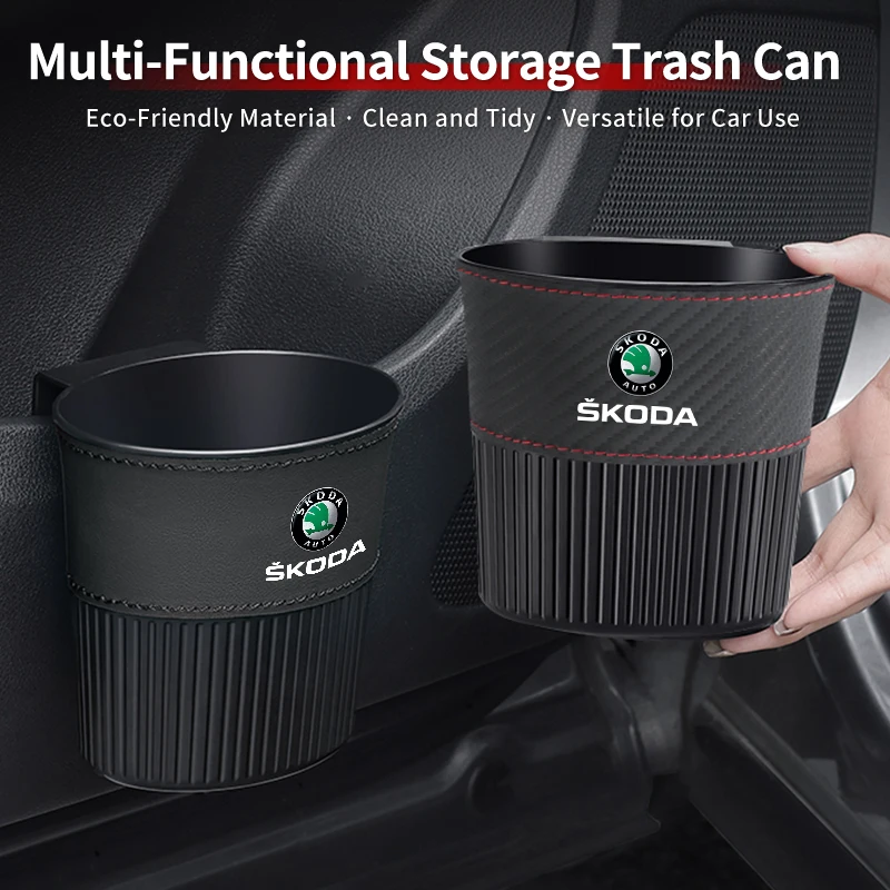 Car Door Trash Can Seatback Cup Holder Tools Storage Box Accessories For Skoda Octavia Rapid Kodiaq Superb Derivative Karoq Fabi
Car Door Trash Can Seatback Cup Holder Tools Storage Box Accessories For Skoda Octavia Rapid Kodiaq Superb Derivative Karoq Fabi