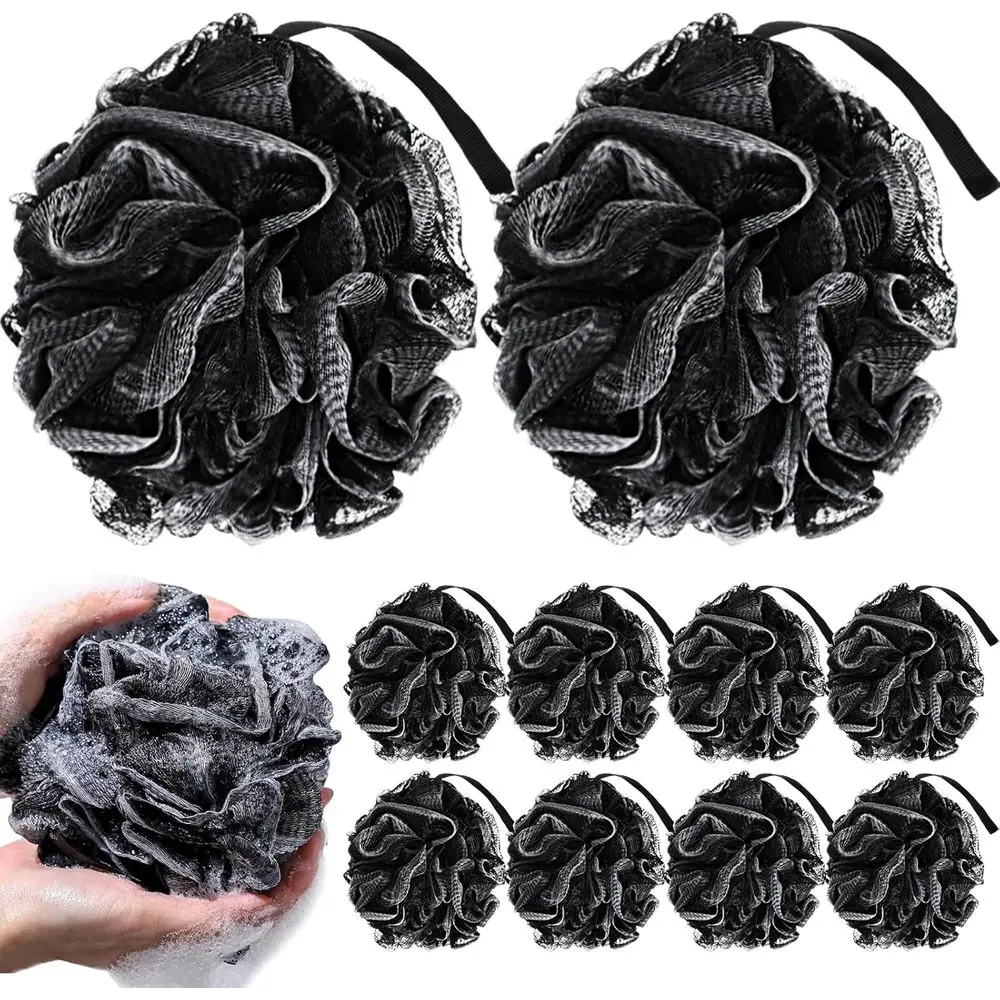 10 Pack XL 75g Bathing Sponges, Mesh Pouches, Shower Balls, Exfoliating Scrubbers for Men & Women, Bathroom Accessories
10 Pack XL 75g Bathing Sponges, Mesh Pouches, Shower Balls, Exfoliating Scrubbers for Men & Women, Bathroom Accessories