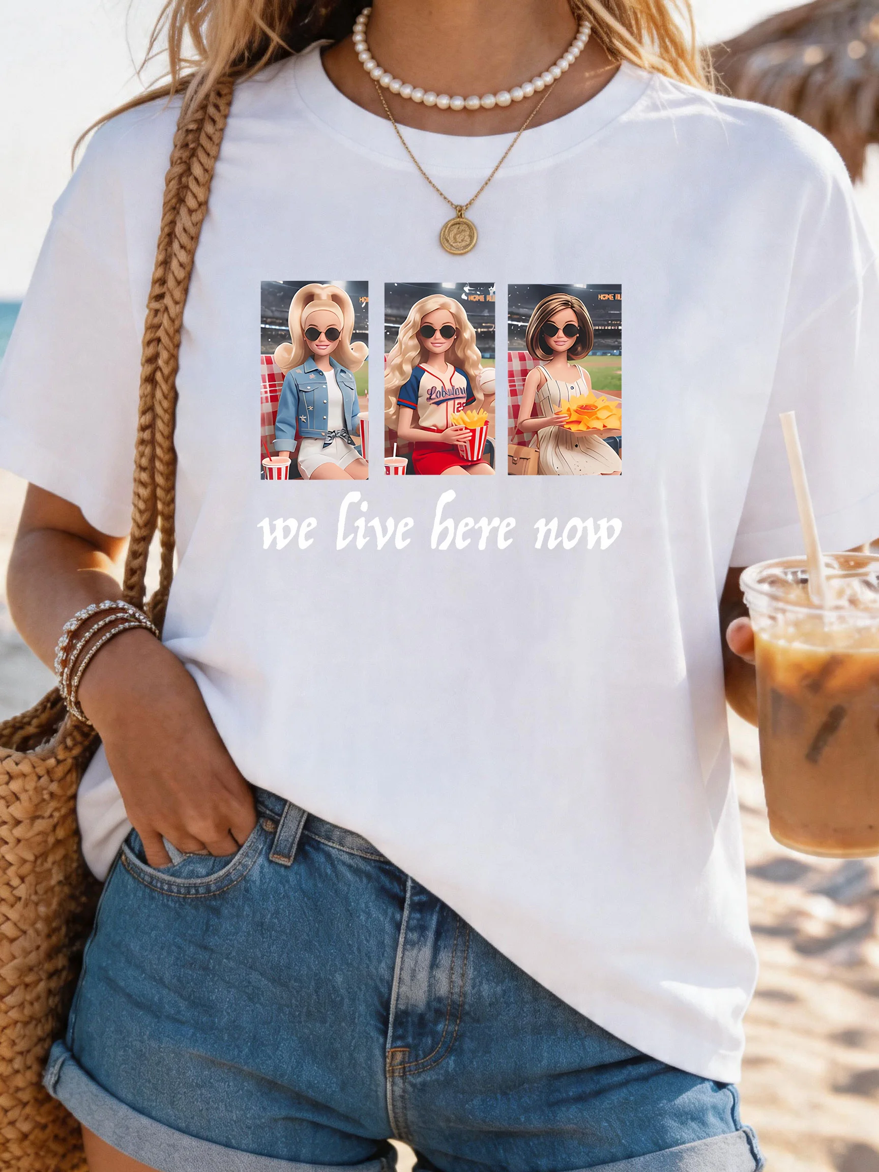 Women's Large Size Printed round Neck Short Sleeve T-shirt 1-7XL Comfortable Casual Top in European Style
Women's Large Size Printed round Neck Short Sleeve T-shirt 1-7XL Comfortable Casual Top in European Style