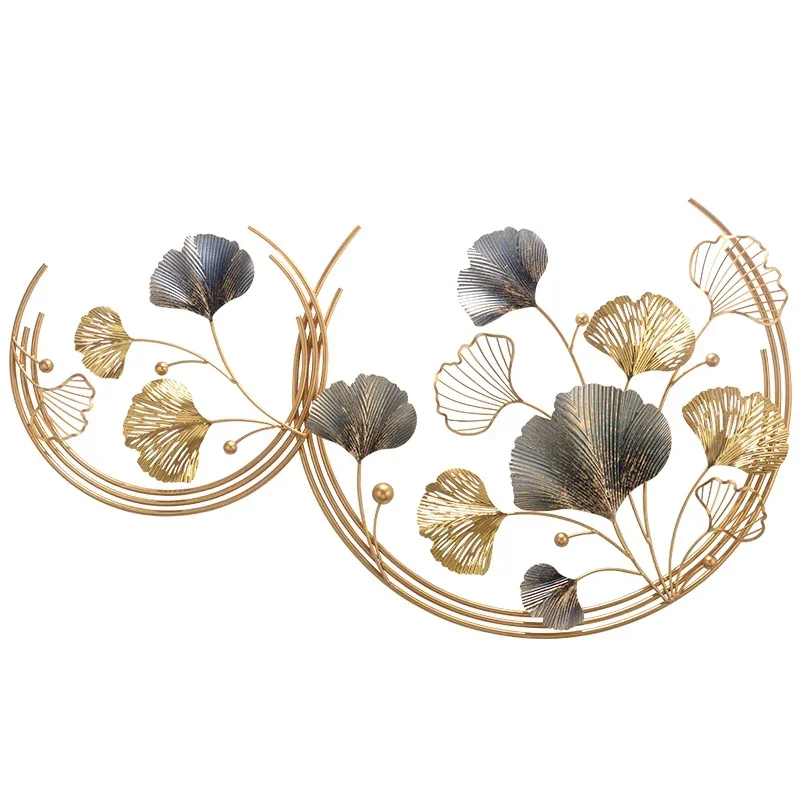 Modern Wrought Iron 3D Ginkgo Leaf Wall Hanging Ornament Home Livingroom Wall Sticker Decoration Hallway Porch Wall Mural Crafts
Modern Wrought Iron 3D Ginkgo Leaf Wall Hanging Ornament Home Livingroom Wall Sticker Decoration Hallway Porch Wall Mural Crafts