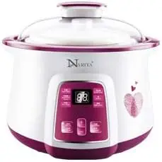 Digital Electric Stew Pot / 1.6L, one large ceramic pot (1.6 Liter) and two small ceramic pot (0.4 Liter) NSQ-1855 By C&H Soluti
Digital Electric Stew Pot / 1.6L, one large ceramic pot (1.6 Liter) and two small ceramic pot (0.4 Liter) NSQ-1855 By C&H Soluti