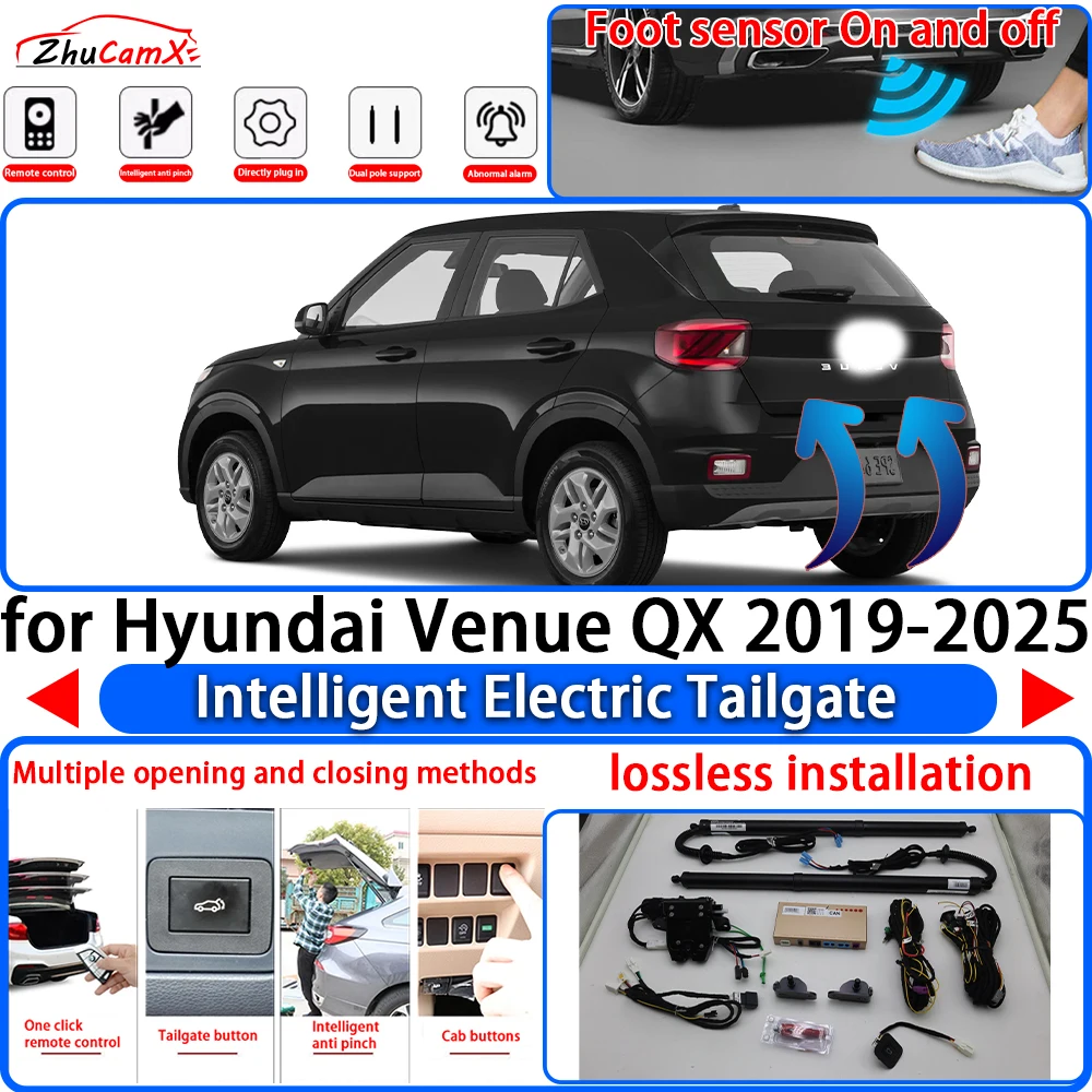 ZhuCamX for Hyundai Venue QX 2019-2025 Power Liftgate Trunk Electric Suction Tailgate Intelligent Tail Gate Lift Strut System
ZhuCamX for Hyundai Venue QX 2019-2025 Power Liftgate Trunk Electric Suction Tailgate Intelligent Tail Gate Lift Strut System