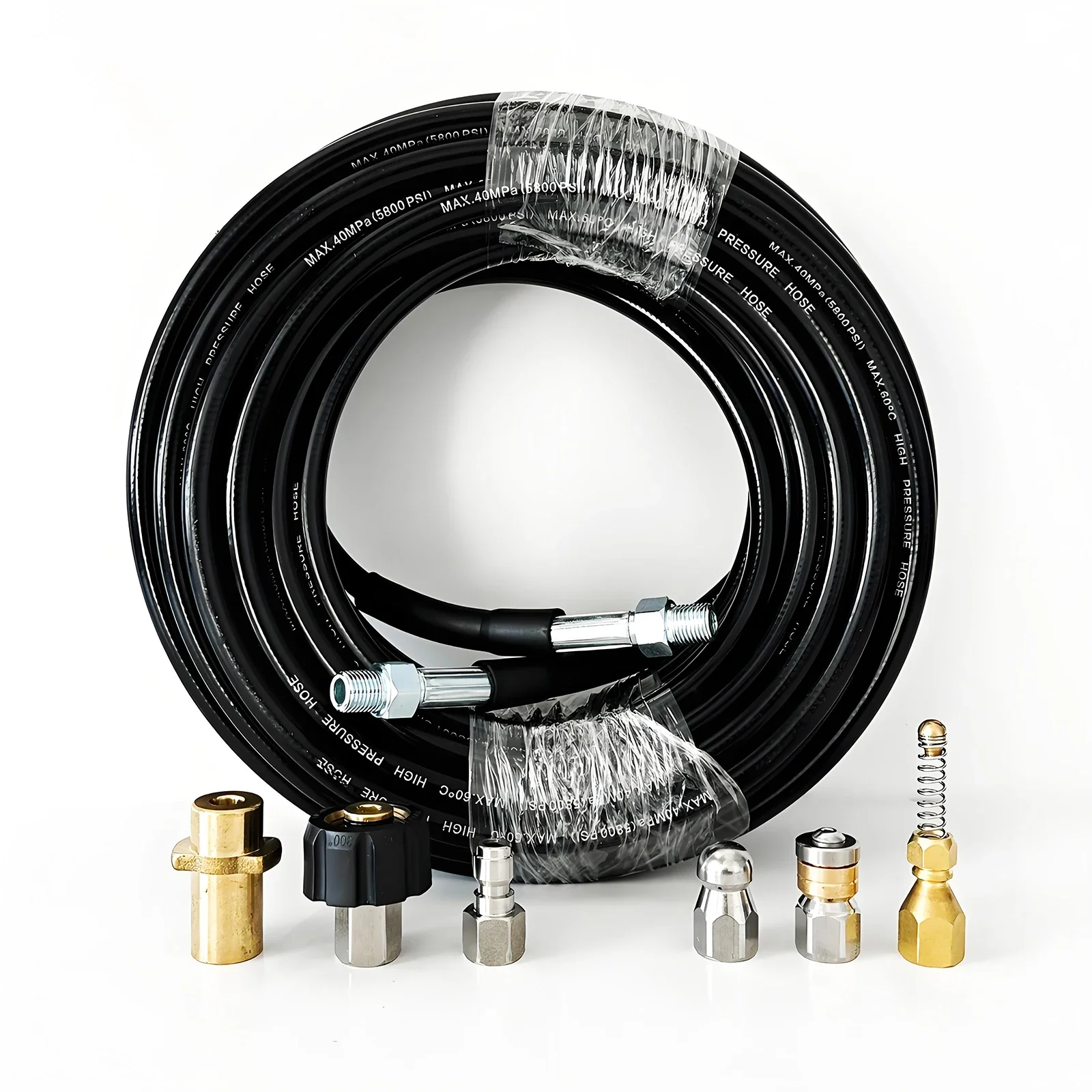 Heavy-Duty PVC High-Pressure Washer Hose for Karcher K2-K7 – 0.5m to 50m 3800 PSI 1/4 Inch Drainage Connector Extend the hose
Heavy-Duty PVC High-Pressure Washer Hose for Karcher K2-K7 – 0.5m to 50m 3800 PSI 1/4 Inch Drainage Connector Extend the hose