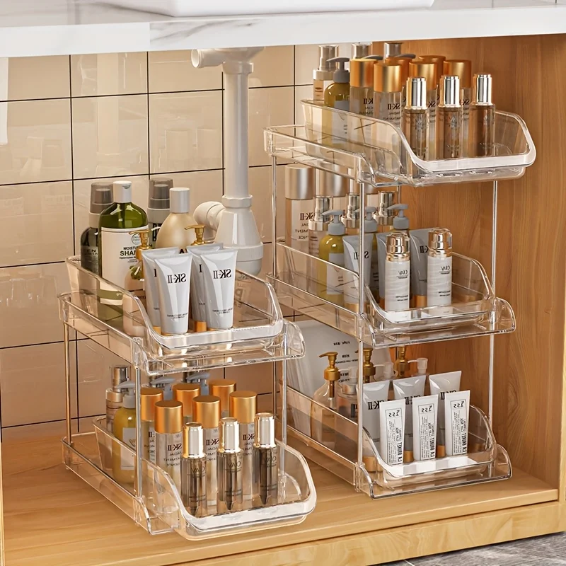 Pull Out Under Sink Organizer Sliding Cabinet Organizer Drawer Under Sink Storage Rack Bathroom Kitchen Pantry Organizer Shelf
Pull Out Under Sink Organizer Sliding Cabinet Organizer Drawer Under Sink Storage Rack Bathroom Kitchen Pantry Organizer Shelf