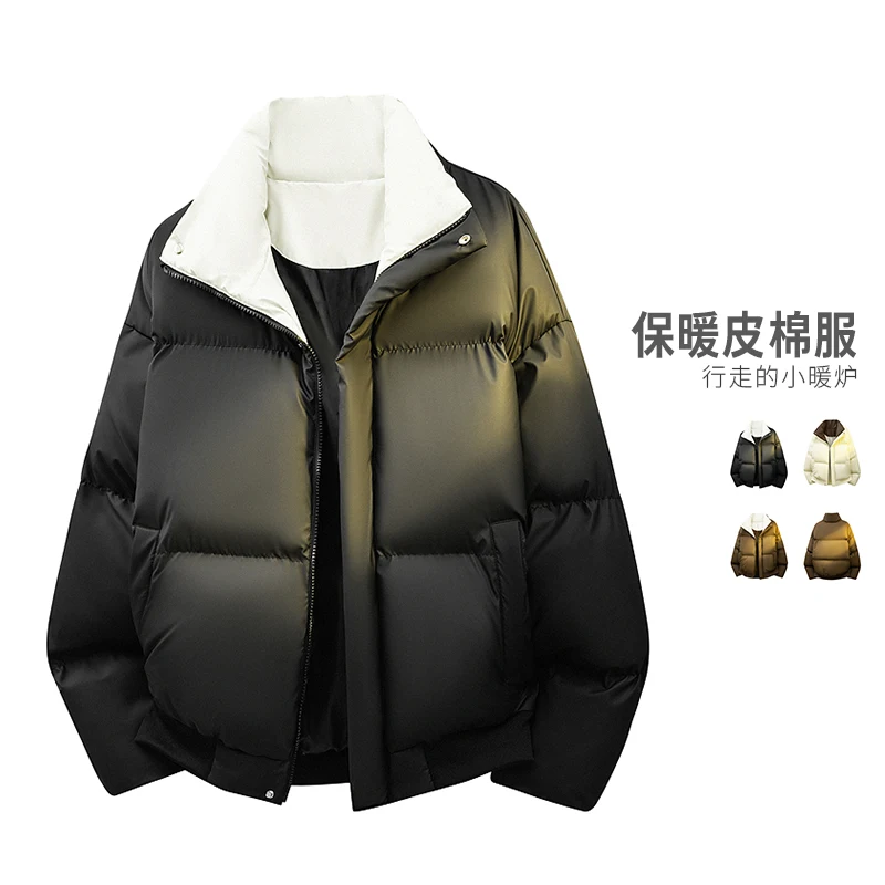 High Quality Men's PU Leather Parkas New Cotton Padded Jacket Male Autumn Winter Fashion Parkas Jacket Thick Warm Bread Outwear
High Quality Men's PU Leather Parkas New Cotton Padded Jacket Male Autumn Winter Fashion Parkas Jacket Thick Warm Bread Outwear