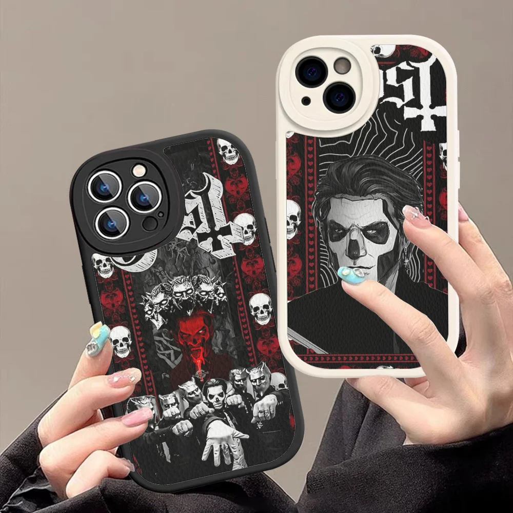 Ghost Heavy Metal Band Phone Case Hard Leather For IPhone 16 15 14 13 12 Mini 11 14 Pro Max Xs X Xr 7 8 Plus Fundas
Ghost Heavy Metal Band Phone Case Hard Leather For IPhone 16 15 14 13 12 Mini 11 14 Pro Max Xs X Xr 7 8 Plus Fundas