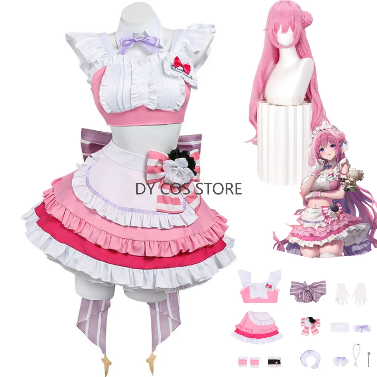 Anime Game NIKKE:The Goddess of Victory Dorothy Cosplay Costume Cafe Maid Dress Lolita Skirt Wig Woman Sexy Kawaii Party Suit
Anime Game NIKKE:The Goddess of Victory Dorothy Cosplay Costume Cafe Maid Dress Lolita Skirt Wig Woman Sexy Kawaii Party Suit