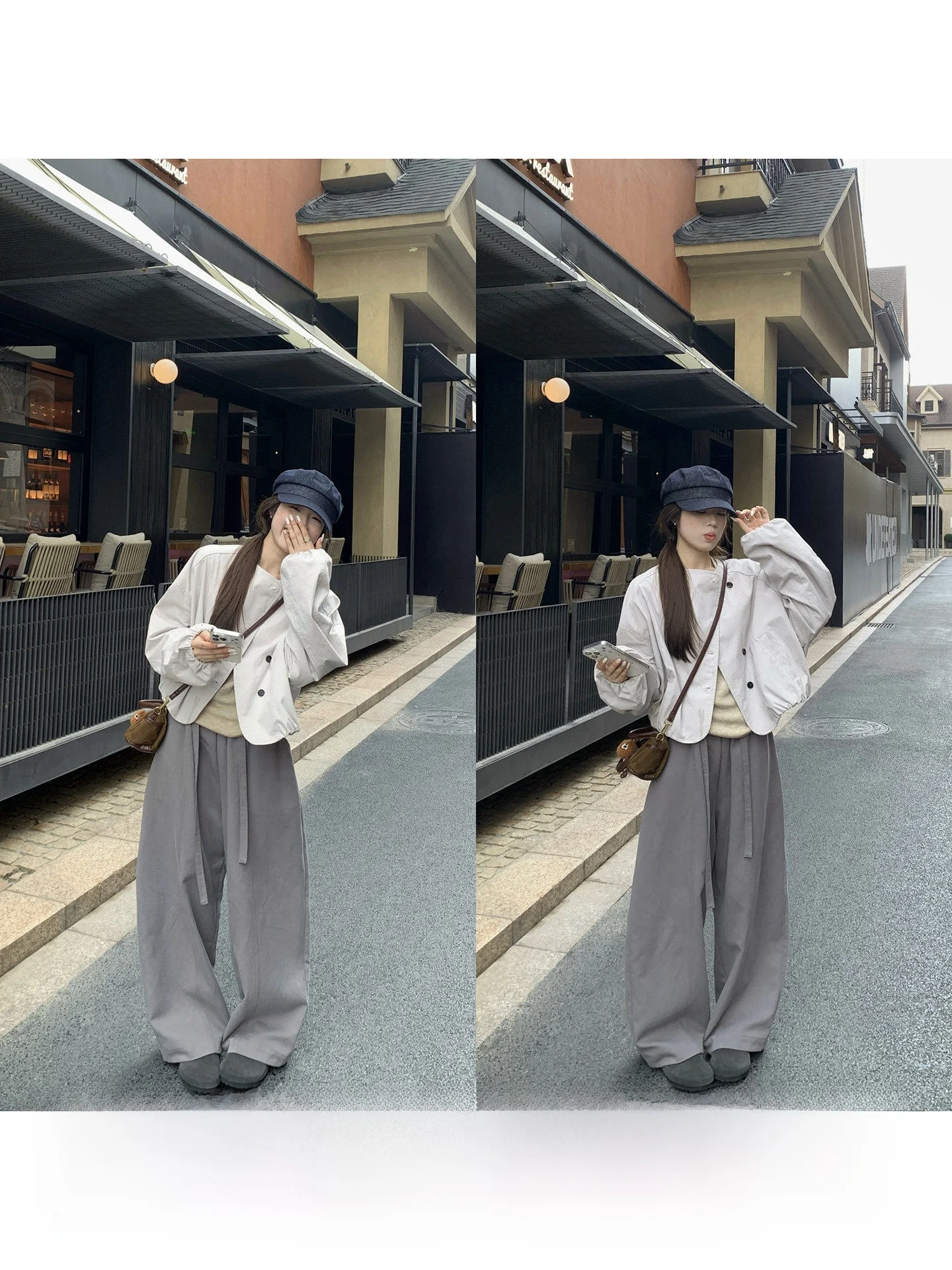 Faionable Wide Leg Pants Women's Dstring Elastic Waist Korean Sle Casual Trousers Autumn 2025 New Design Versatile Com...
Faionable Wide Leg Pants Women's Dstring Elastic Waist Korean Sle Casual Trousers Autumn 2025 New Design Versatile Com...