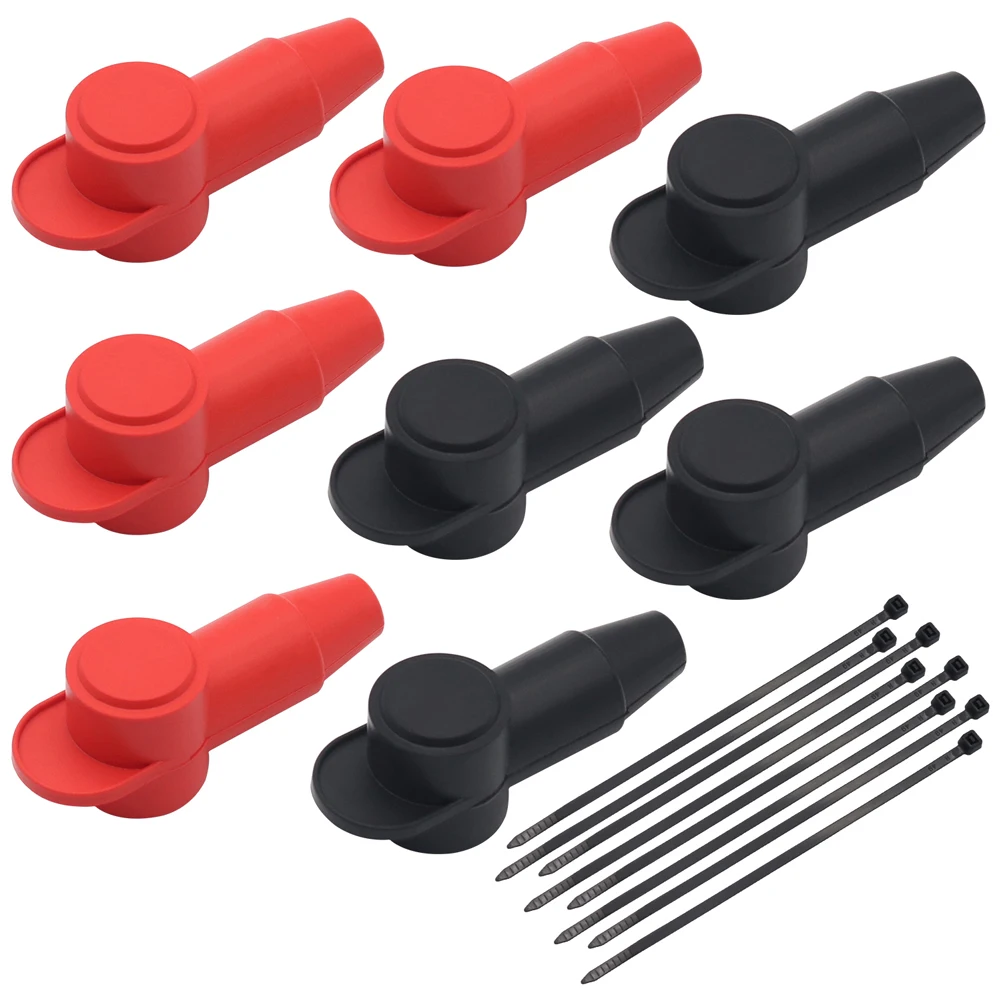 8Pcs Silicone Automotive Battery Terminal Covers Car Battery Cable Terminal Covers Battery Terminal Protective Caps for Car
8Pcs Silicone Automotive Battery Terminal Covers Car Battery Cable Terminal Covers Battery Terminal Protective Caps for Car